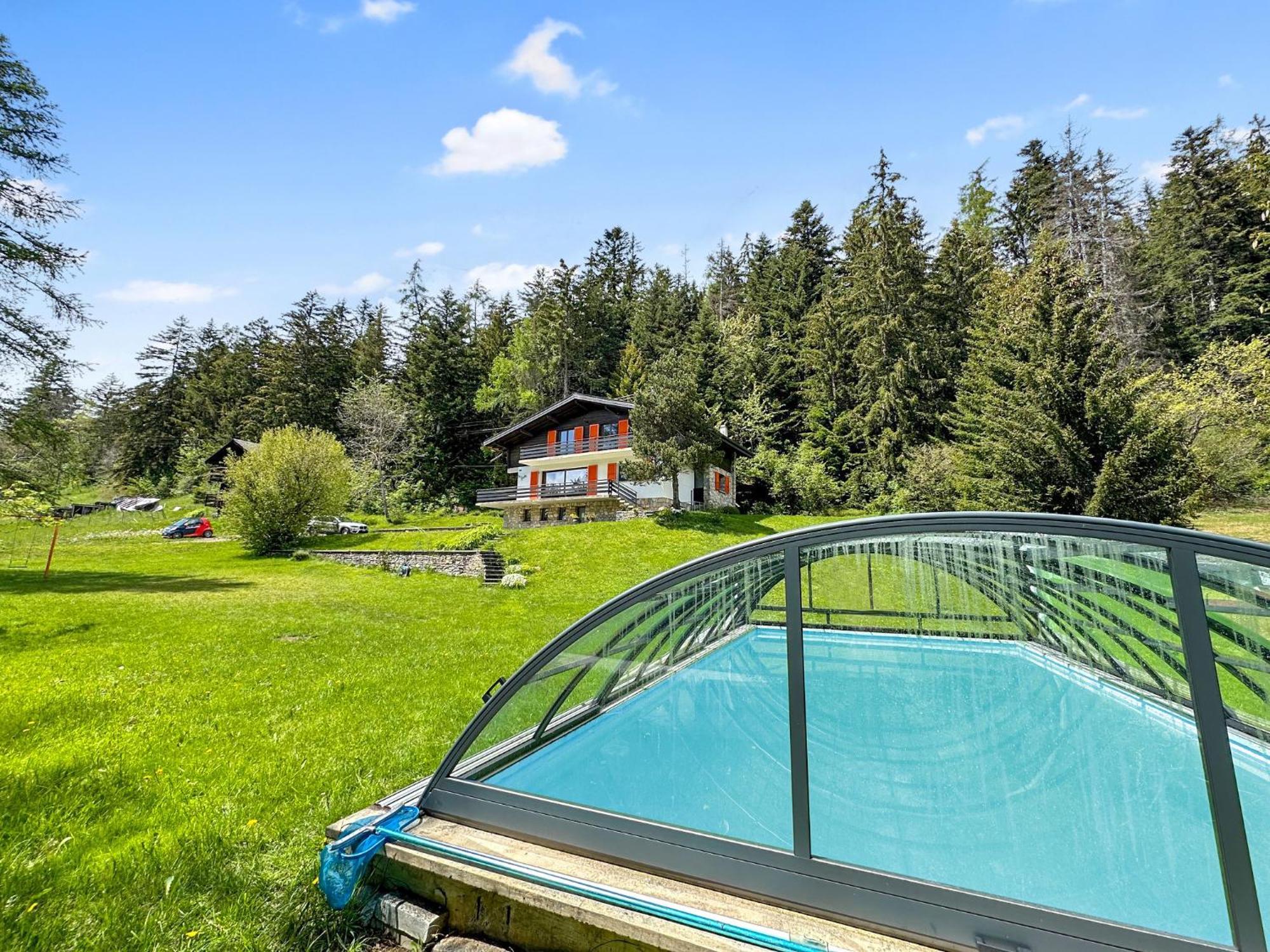 Chalet Familial Les Girolles Aux Portes D'Anzere Arbaz Zewnętrze zdjęcie